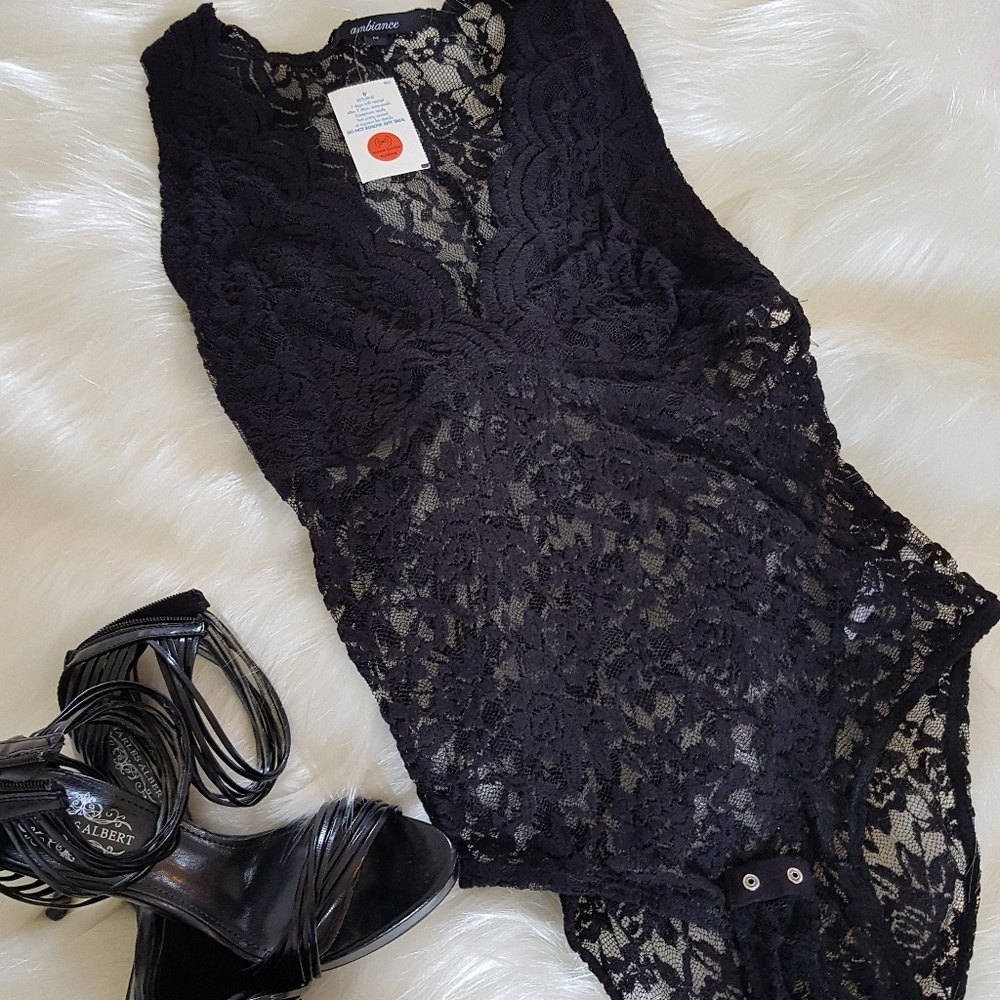 NWT lace bodysuit